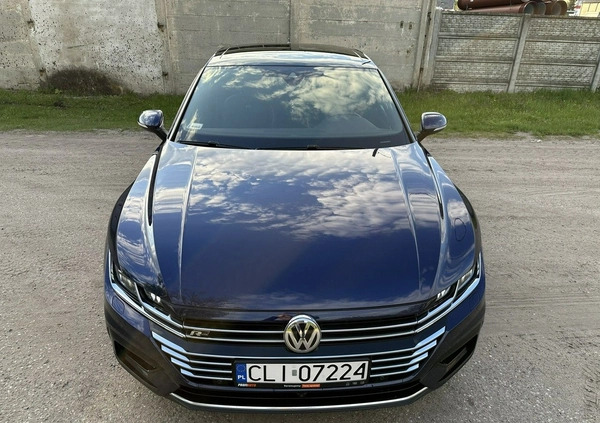 Volkswagen Arteon cena 102900 przebieg: 190000, rok produkcji 2018 z Pilica małe 781